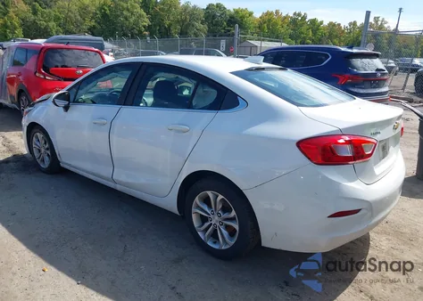 2019 Chevrolet Cruze Lt из США, поврежденный, VIN 1G1BE5SM6K7124266